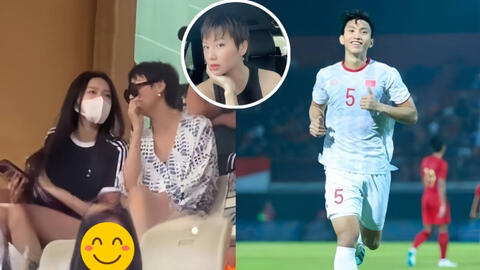 Hot lại khoảnh khắc mẹ Doãn Hải My xách túi hiệu lên sân cổ vũ Đoàn Văn Hậu: Visual sáng bừng khi lọt ống kính team qua đường