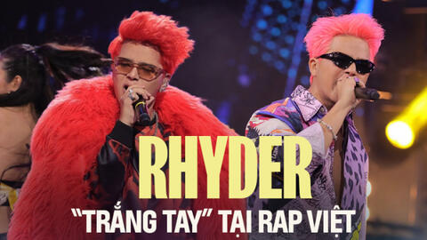 Quang Anh Rhyder: Là “tế thần" cho dư luận cả mùa Rap Việt, cuối cùng ra về tay trắng
