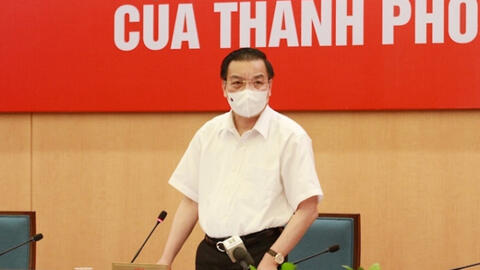 Chiều nay, Chủ tịch Hà Nội trực tiếp trả lời chất vấn các vấn đề về phòng chống dịch