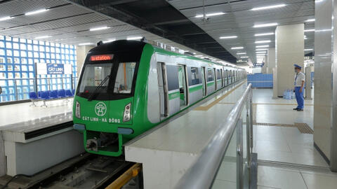 Đường sắt Cát Linh - Hà Đông chính thức vận hành từ sáng nay