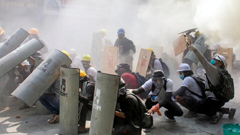 Liên Hợp Quốc lên án việc dùng bạo lực trấn áp biểu tình ở Myanmar