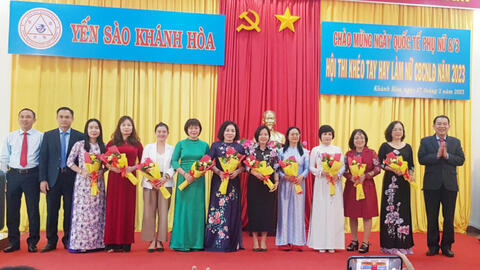 Hội thi truyền thống "Khéo tay hay làm" của Công ty Yến sào Khánh Hòa