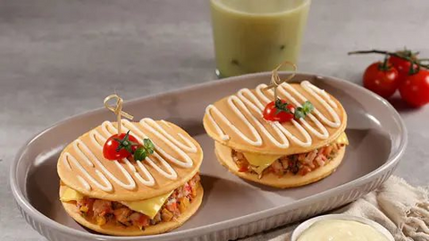 Món ngon mỗi ngày: Pancake tôm phô mai
