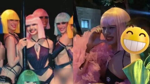 Tranh cãi tạo hình Lisa tại hộp đêm thoát y được hóa trang tại lễ hội Halloween