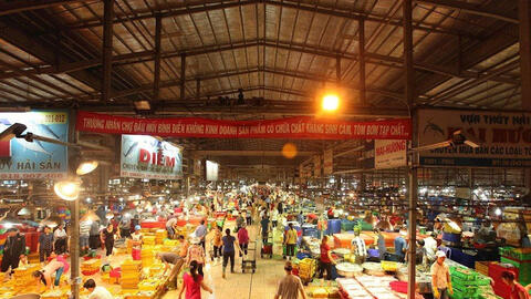 Người vào chợ Bình Điền không phải xét nghiệm COVID-19 từ ngày 1/12