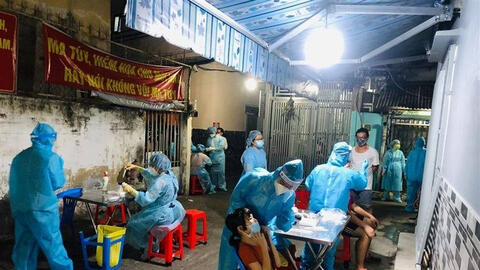 TP.HCM: Phong tỏa chợ Sơn Kỳ, xét nghiệm COVID-19 diện rộng cư dân quanh chợ