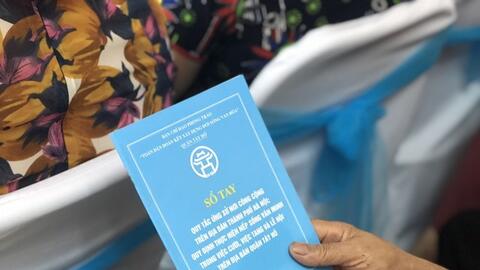 Hà Nội phát hành hơn 40.000 cuốn sổ tay về quy tắc ứng xử