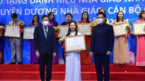 Những gương mặt nữ giáo viên trẻ tiêu biểu 2021