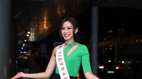 Đỗ Hà lên đường sang Puerto Rico dự Chung kết Miss World 2021