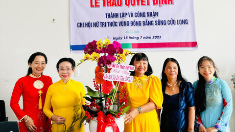 Ra mắt Chi hội Nữ trí thức Đồng Bằng Sông Cửu Long