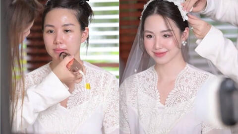 Lộ khoảnh khắc mặt mộc của cô dâu hot nhất MXH, liệu có còn “cực phẩm” như netizen ca ngợi? 