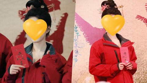 Mỹ nhân Hoa ngữ nổi danh xinh đẹp ngọt ngào ở ngày khai máy phim mới, đứng bên bạn diễn trông cực đẹp đôi