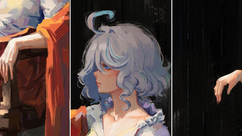 Phác họa nhân vật thành tranh sơn dầu, họa sĩ nhận về “cơn mưa” lời khen từ cộng đồng Genshin