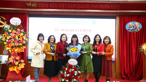Thành lập chi hội nữ trí thức viện đào tạo y học dự phòng và y tế công cộng trường Đại học Y Hà Nội