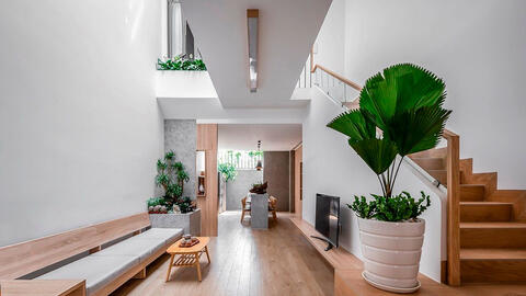 Nhà đẹp với thiết kế xanh ở quận 2