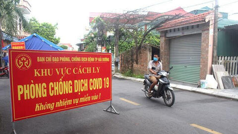Thêm 53 ca mắc COVID-19 tại Hải Dương, Quảng Ninh, Hà Nội, Bắc Ninh