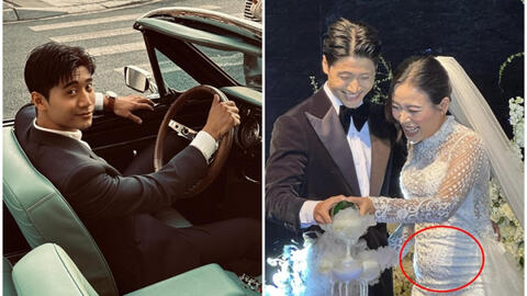 Khoe ảnh đi ăn cưới Tôn Kinh Lâm, khách mời vô tình để lộ góc chụp vòng 2 lùm lùm của cô dâu?