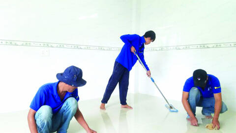 Dịch vụ dọn dẹp, vệ sinh, làm mới nhà cửa.... vắng khách dịp tết