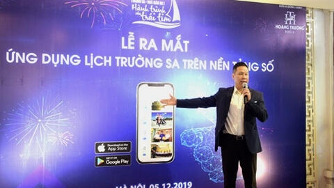 Ra mắt app "Lịch Trường Sa" trên Apps Store, Google Play