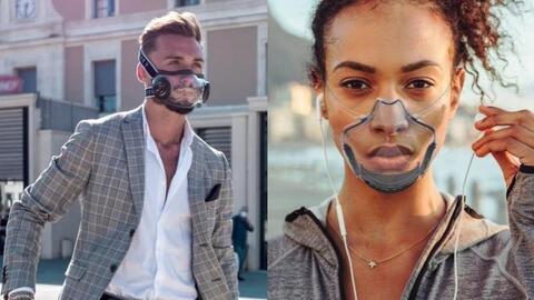 Khẩu trang nhựa trong suốt gây sốt giữa tâm dịch COVID-19