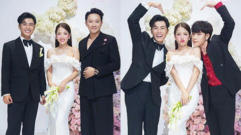 Trấn Thành và Trúc Nhân xuất hiện tại đám cưới Puka, thái độ ra sao giữa nghi vấn rạn nứt?