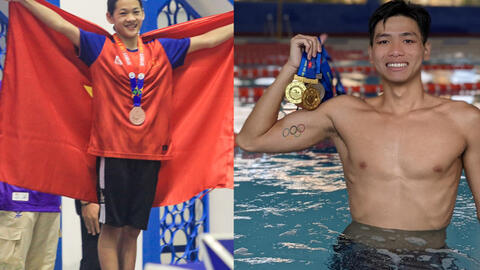 Nguyễn Hữu Kim Sơn giành HCĐ, thần đồng bơi 14 tuổi Thúy Hiền giành cú đúp HCV ở giải quốc gia