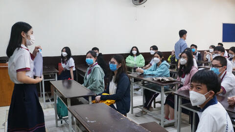 TPHCM: Thêm bốn khối lớp sẽ học trực tiếp từ 4/1