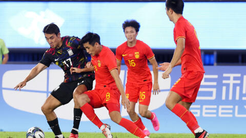 Thua trắng trước U23 Hàn Quốc, U23 Trung Quốc tan mộng huy chương Asiad