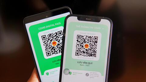 Ứng dụng PC-Covid cập nhật sửa màu thẻ Covid-19