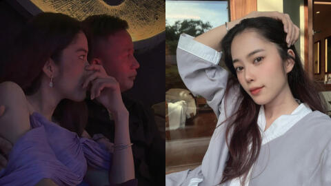 Nam Em được chồng sắp cưới hộ tống dự sự kiện hậu lên tiếng xin lỗi về loạt lùm xùm đời tư