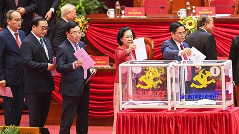 Bà Trương Thị Mai - ủy viên nữ duy nhất trong Bộ Chính trị khóa XIII.