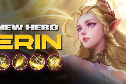 Không ngoài dự đoán, Erin đang khiến cộng đồng Liên Quân phải đau đầu tìm ra lối chơi phù hợp