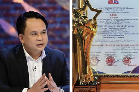 Nghệ nhân Lê Văn Khánh được vinh danh TOP 10 nghệ nhân văn hóa  tiêu biểu của ASEN năm 2023