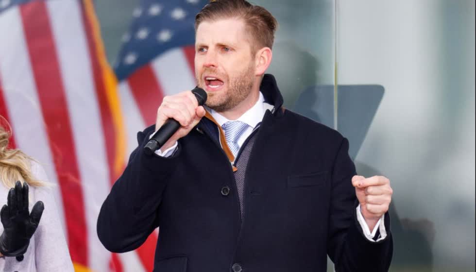 Eric Trump, con trai của tổng thống Donald Trump, khẳng định Trump Organization là một trong những công ty bất động sản có mức rủi ro thấp nhất trong nước. Ảnh: Reuters