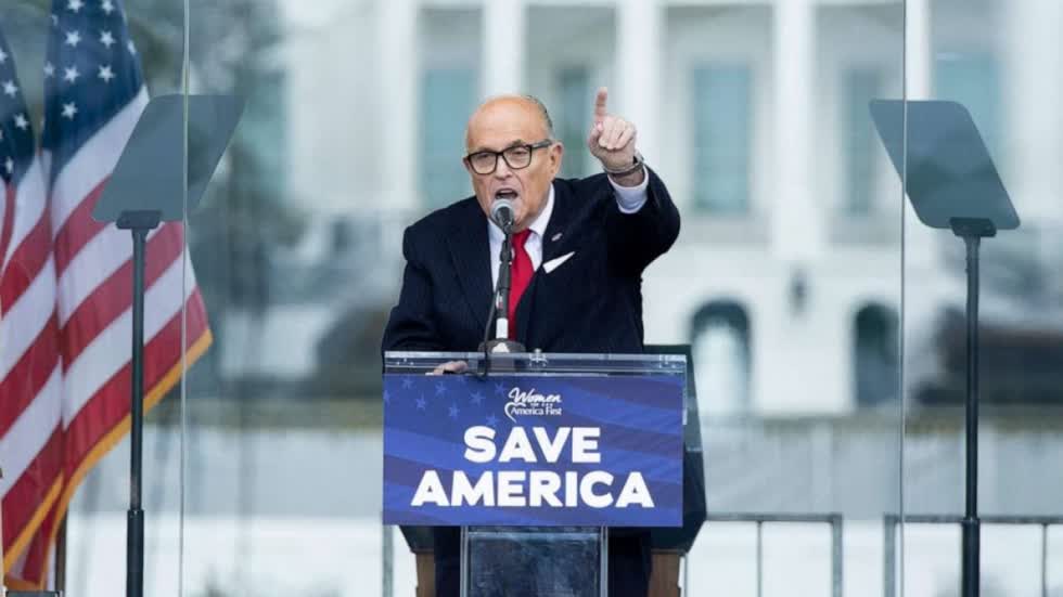 Luật sư Giuliani. Ảnh: ABC News