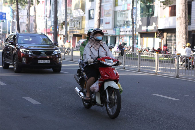 TP.HCM lạnh trong ngày Giáng sinh