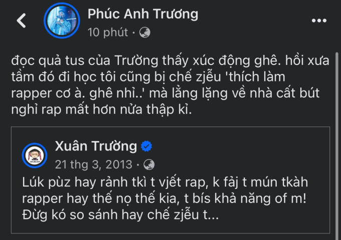 Phúc Du đồng cảm với Double2T