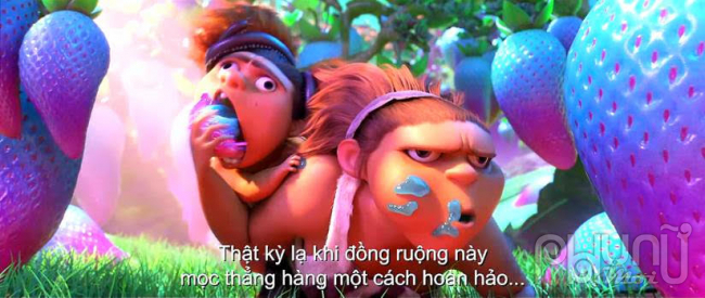 Tướng ăn vô cùng “duyên dáng” của nhà Croods vẫn y như ngày nào