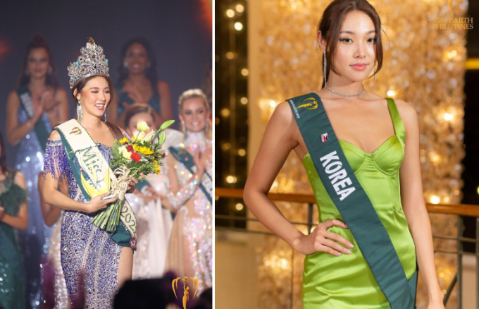   Mina Sue Choi đăng quang Miss Earth, năm nay 23 tuổi, là sinh viên Đại học Illinois (Mỹ) ngành Truyền thông. Việc từng sống ở nhiều quốc gia như Hàn Quốc, Australia, Mỹ, Canada, Trung Quốc... mang đến cho cô vô số trải nghiệm và tác động tích cực đến tính cách, con người cô.  