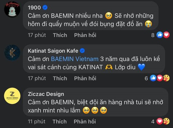 Ngay cả địa chỉ nổi tiếng với giới trẻ Hà Nội -1900 cũng phải nhớ đến thời gian trải qua cùng BAEMIN.