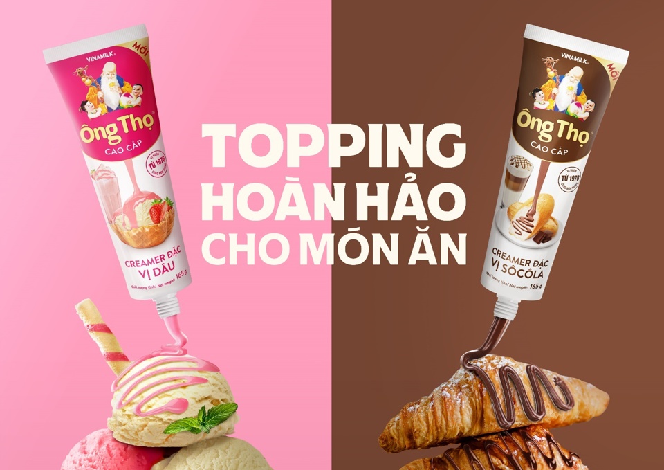 Ông Thọ khuấy đảo mạng xã hội khi ra mắt dòng sản phẩm Topping từ sữa chinh phục Gen Z - Ảnh 1.