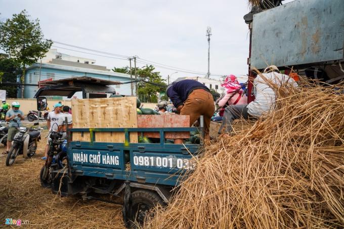 TPHCM: người dân xếp hàng dài mua dưa hấu, thanh long hỗ trợ nông dân