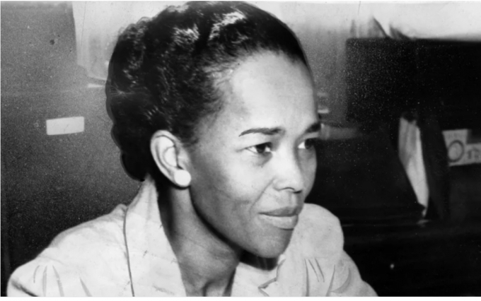 Bà Ella Baker năm 1941 khi bà là một đại diện của NAACP. Ảnh: Getty Images