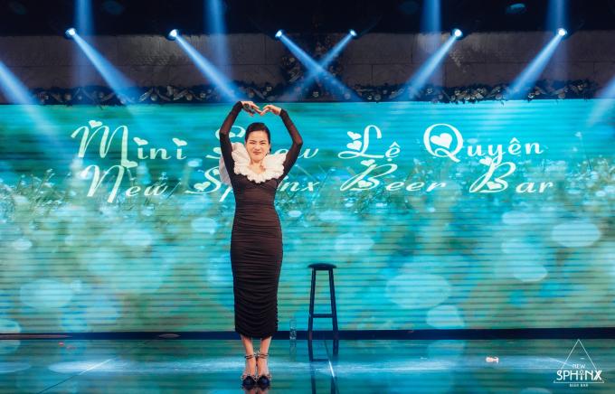 Lệ Quyên sưởi ấm mùa đông Hà Nội qua minishow trái tim tổn thương