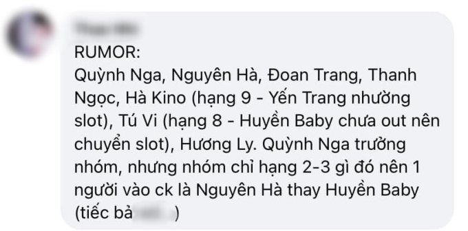 Tin đồn về diễn biến và kết quả vòng công diễn 5 xuất hiện ồ ạt trên mạng xã hội