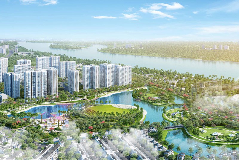   Dự án Vinhomes Grand Park giai đoạn 2 của Vingroup.  