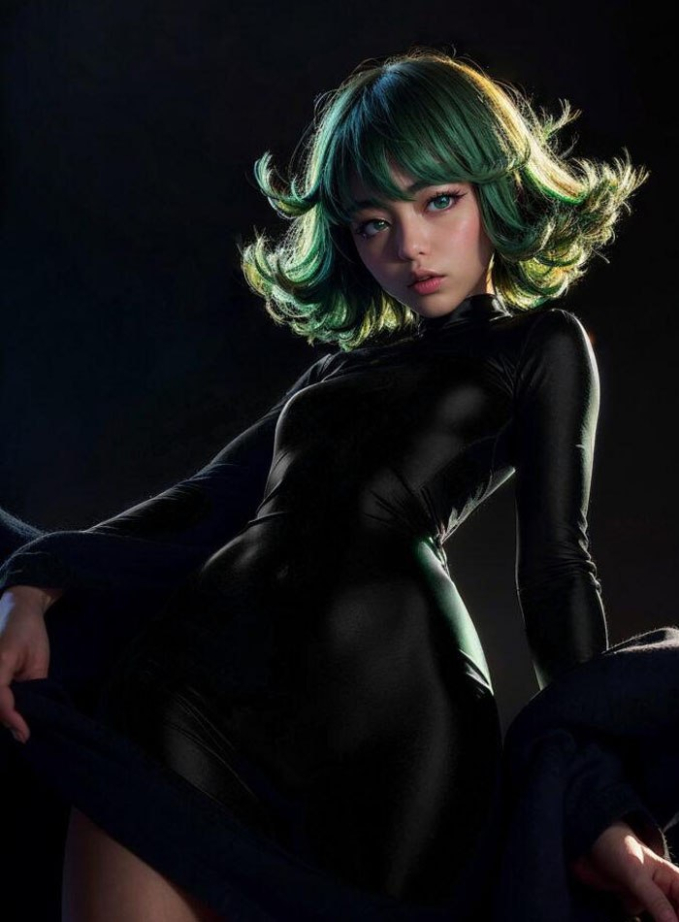 One Punch Man: AI tưởng tượng Tatsumaki khi bước ra đời thật