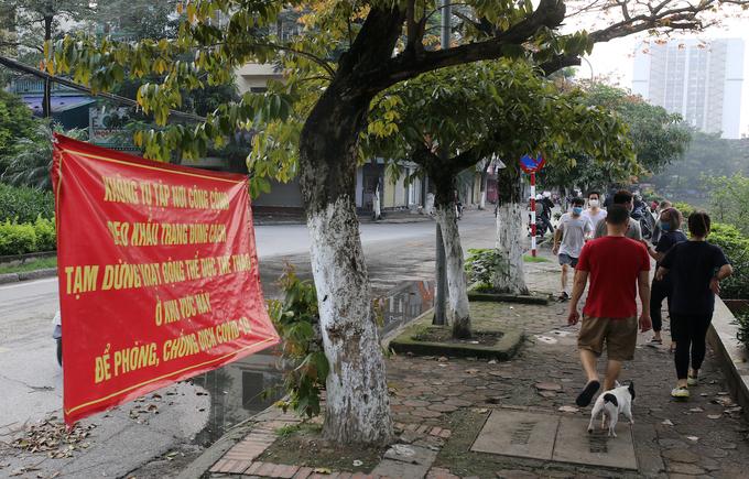 Khu vực hồ Nam Đồng.