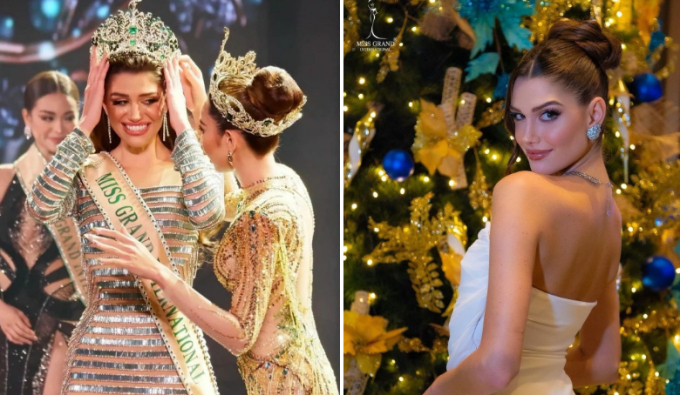   Isabella Menin, đến từ Brazil, đăng quang Miss Grand International trong chung kết ngày 25/10. Cô có chiều cao 1,78 m, vẻ đẹp sang trọng và thu hút nhờ lai hai dòng máu Brazil - Italy, cùng với đó là phong cách gợi cảm, đầy phóng khoáng. Global Beauties cho biết hoa hậu 25 tuổi thông thạo nhiều ngôn ngữ, có bằng cử nhân kinh tế của Đại học Westminster và bằng thạc sĩ tài chính của Đại học London, Vương quốc Anh. Cô làm chủ thương hiệu mỹ phẩm và tham gia dự án hỗ trợ những người khuyết tật.  