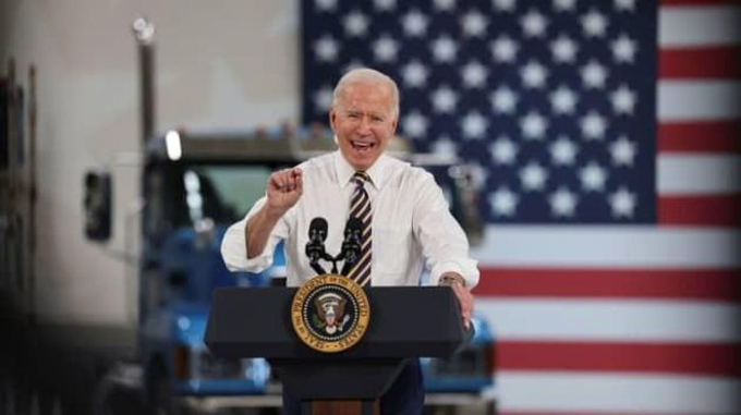   Tổng thống Mỹ Joe Biden. (Ảnh: Reuters)  